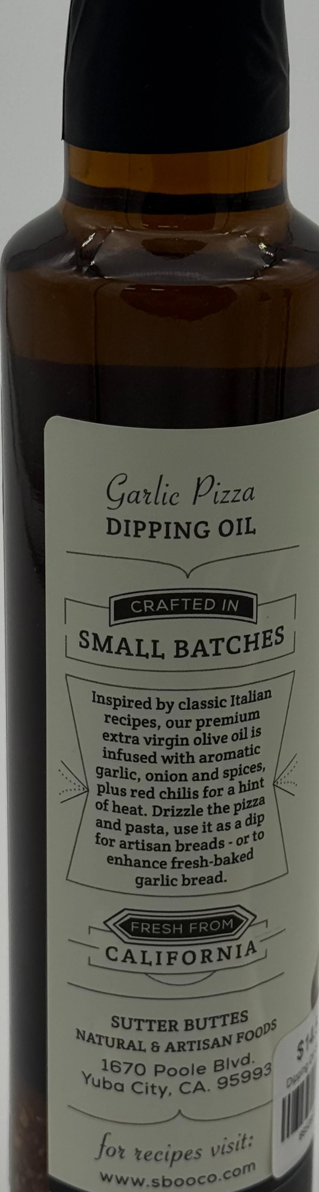 Dipping Oil -Sutter Buttes