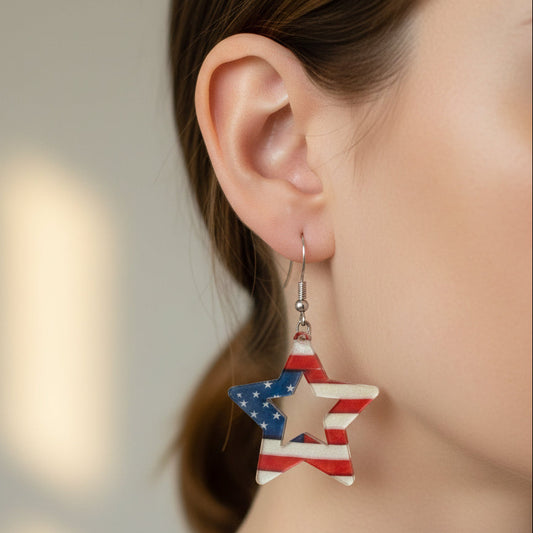 4th of July Earrings