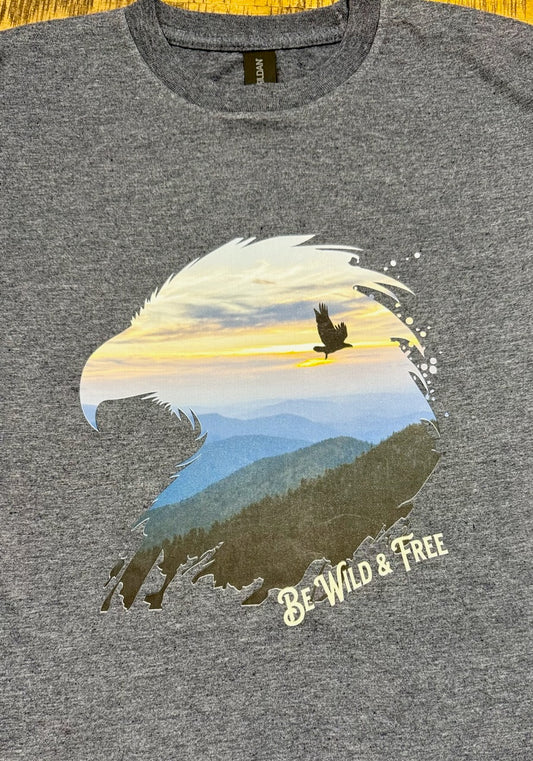 Be Wild & Free Eagle T-Shirt