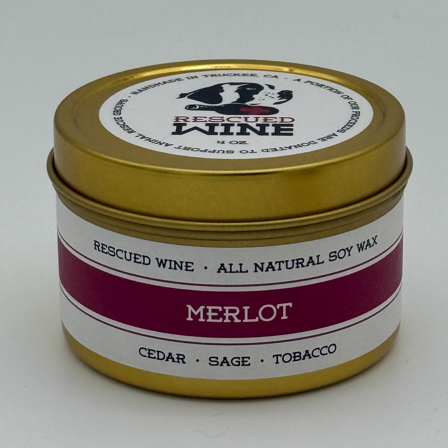 Travel Candles -Rescued Wines