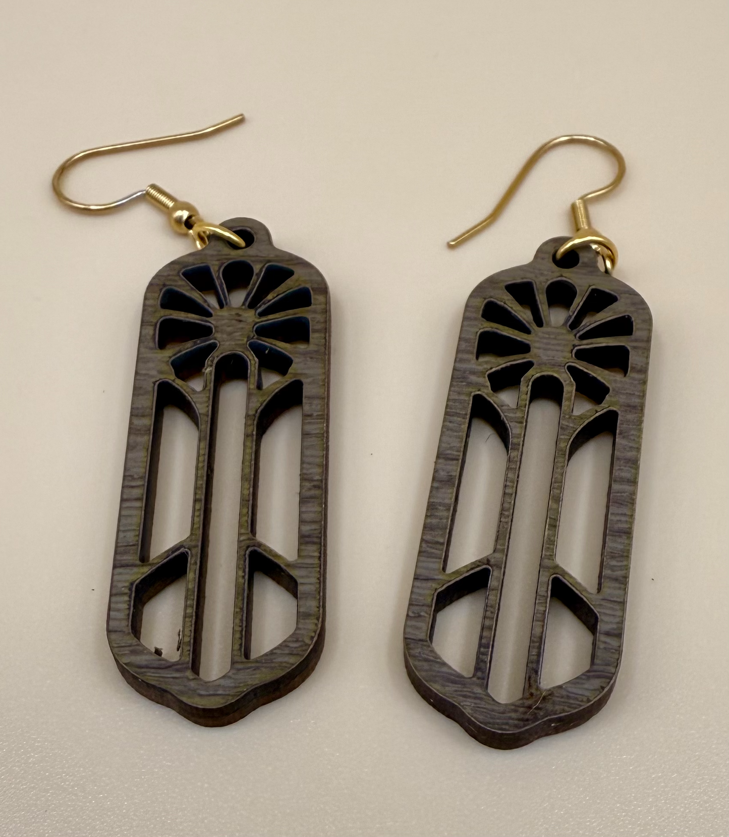 Boho Wood Earrings