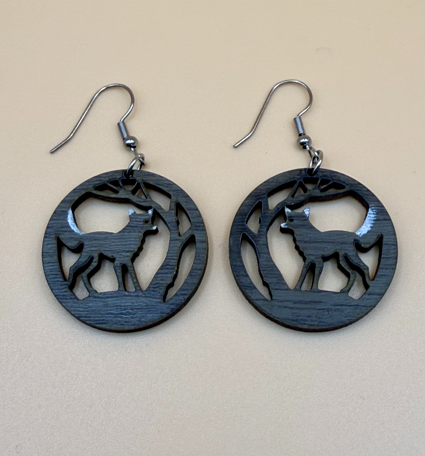 Boho Wood Earrings