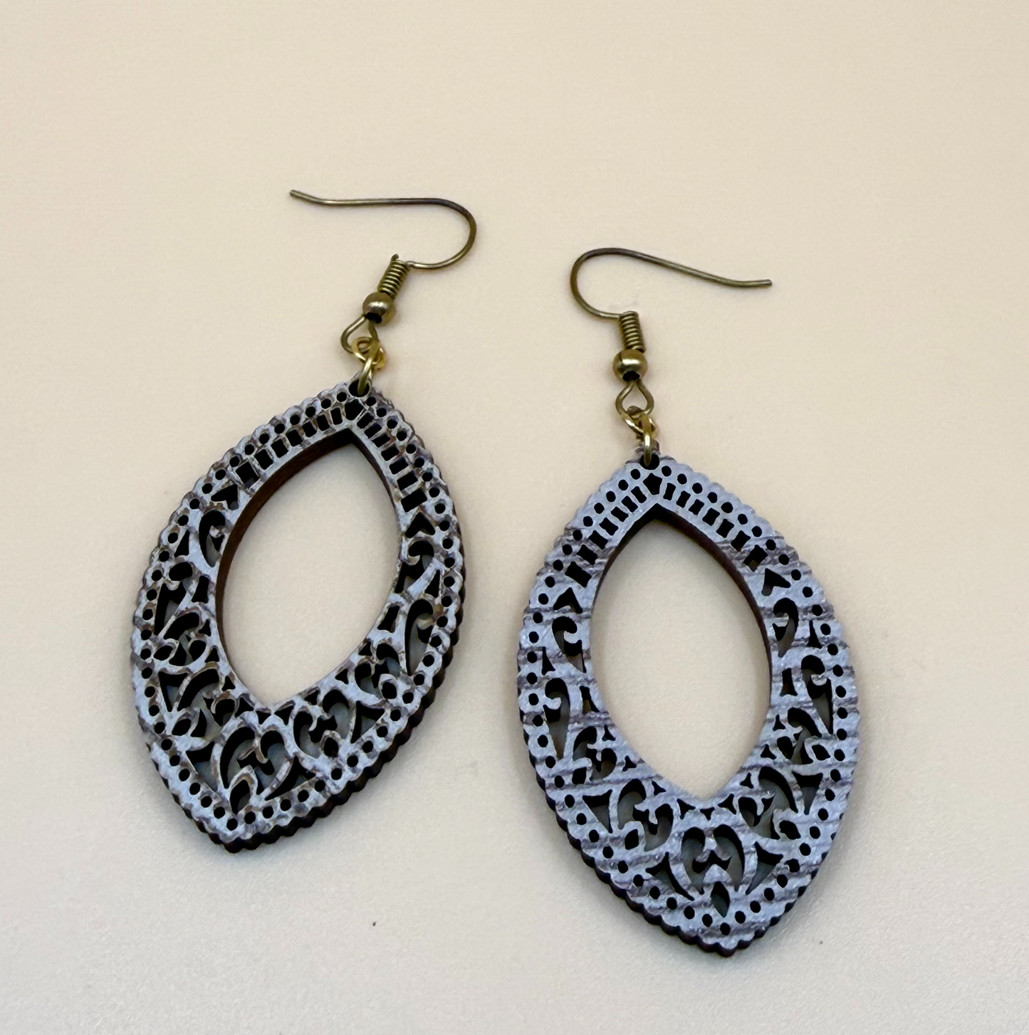 Boho Wood Earrings
