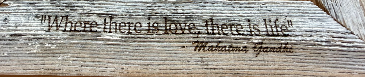 Barnwood Picture Frame