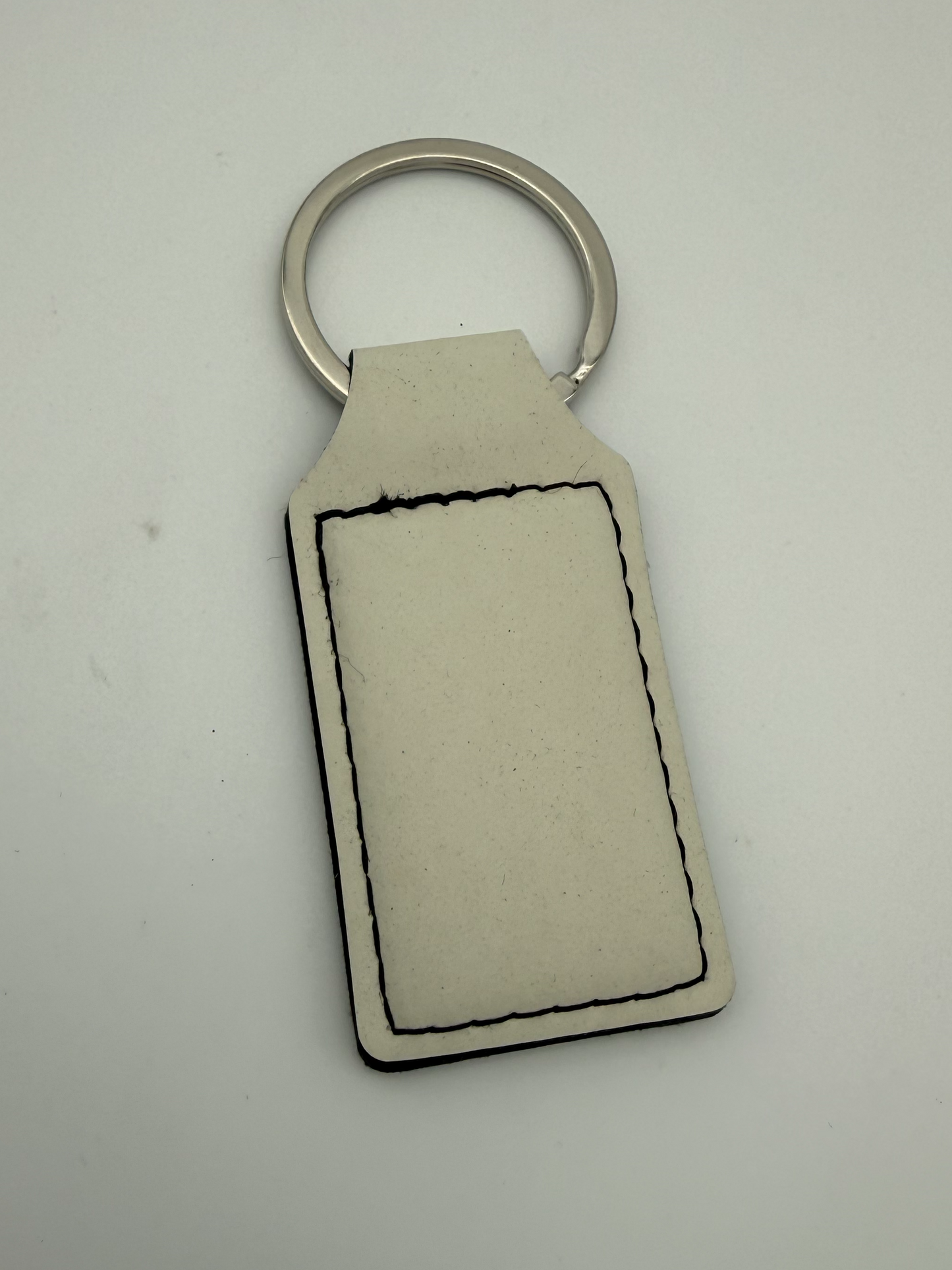 Faux Leather Key Chain