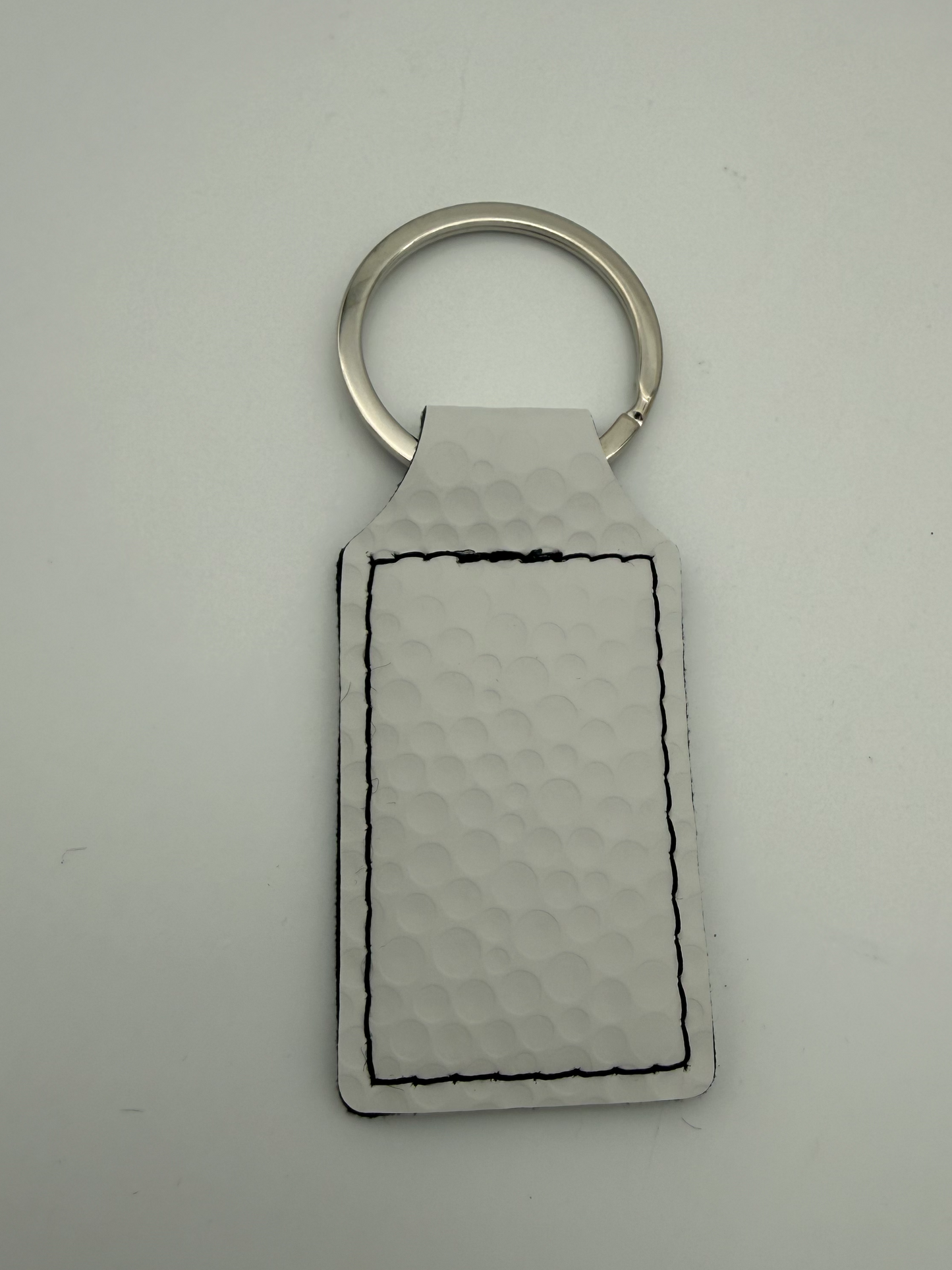 Faux Leather Key Chain