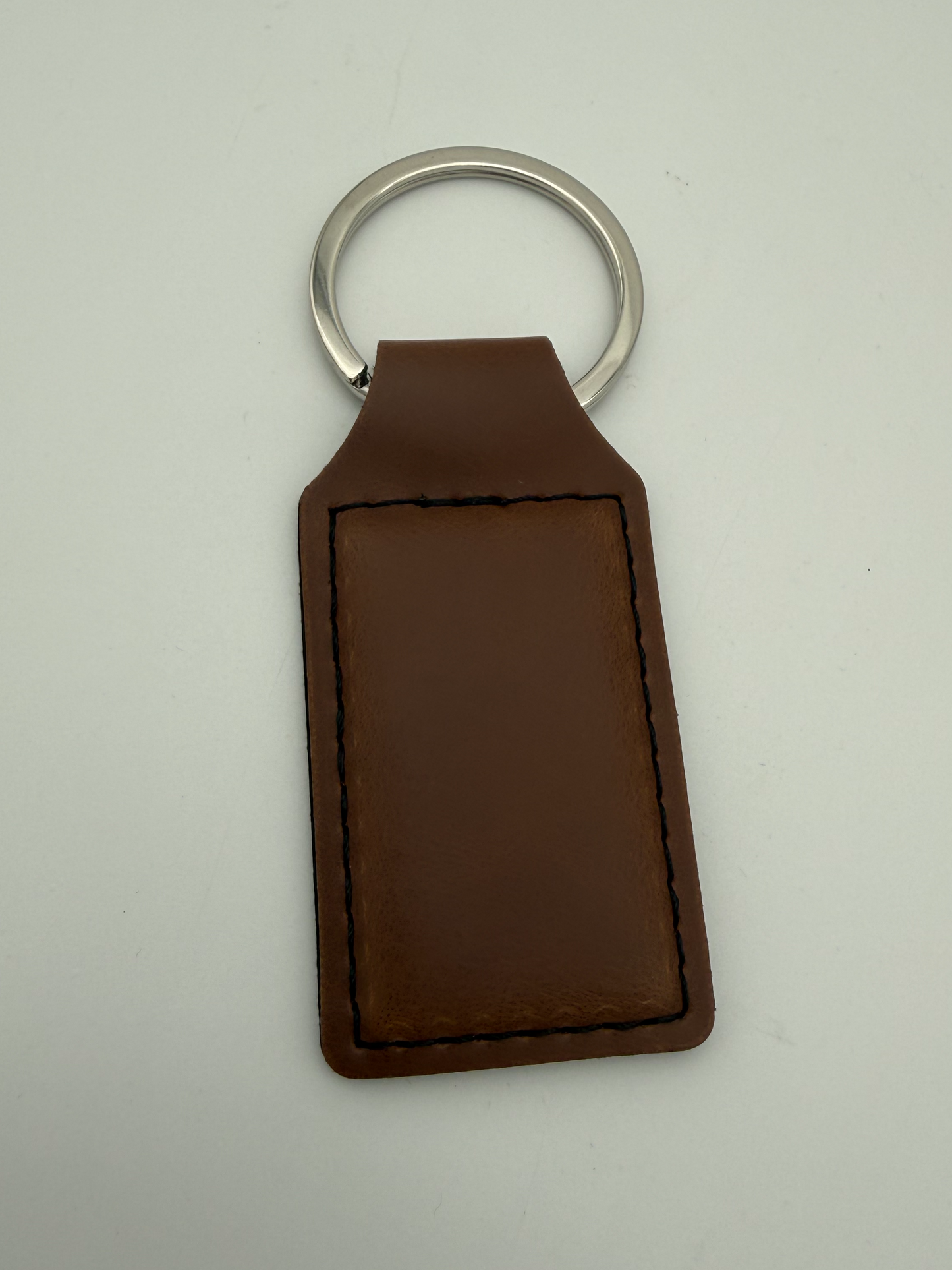 Faux Leather Key Chain