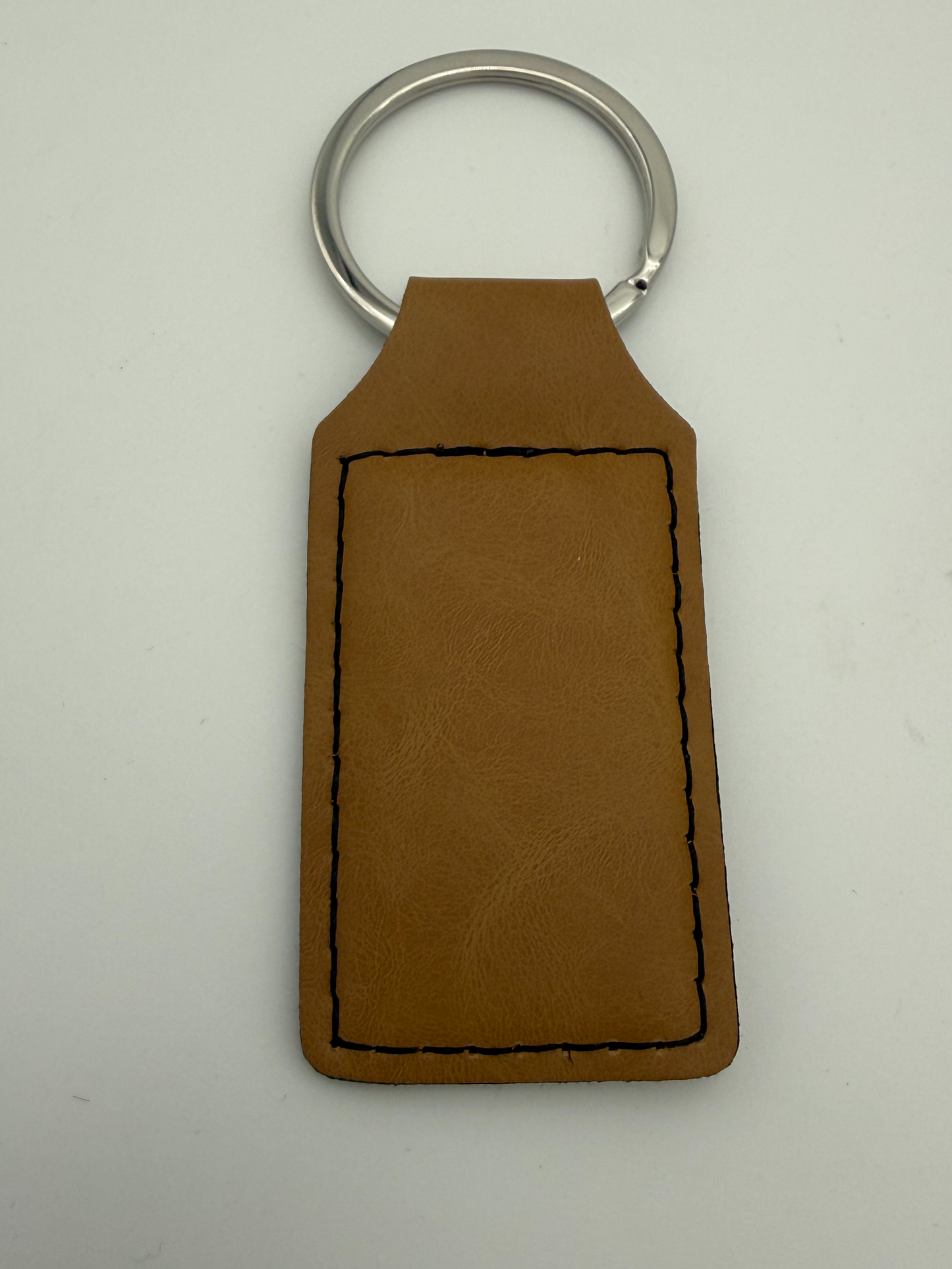 Faux Leather Key Chain