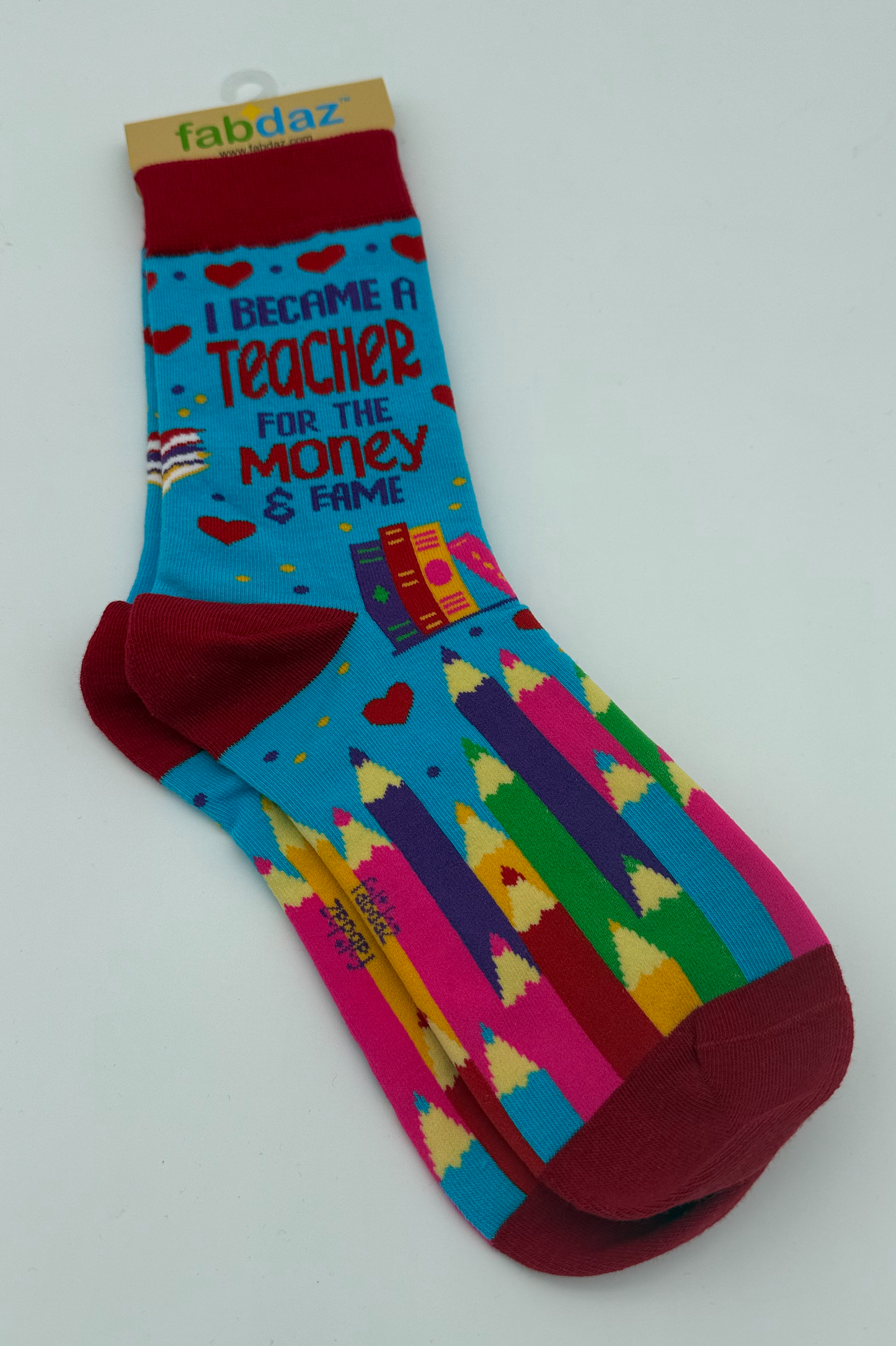 Womens Novelty Crew Socks