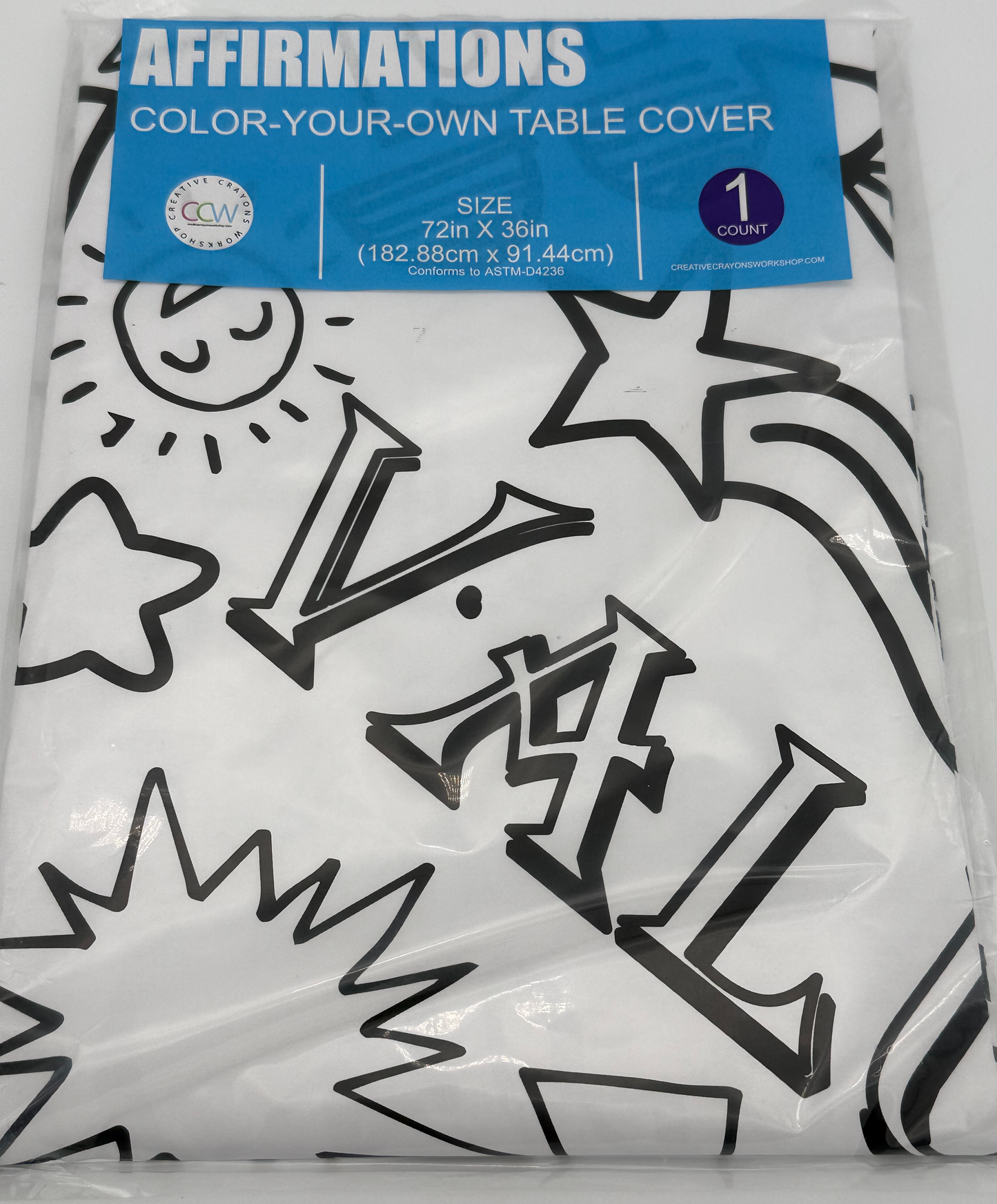 Coloring Table Cloth