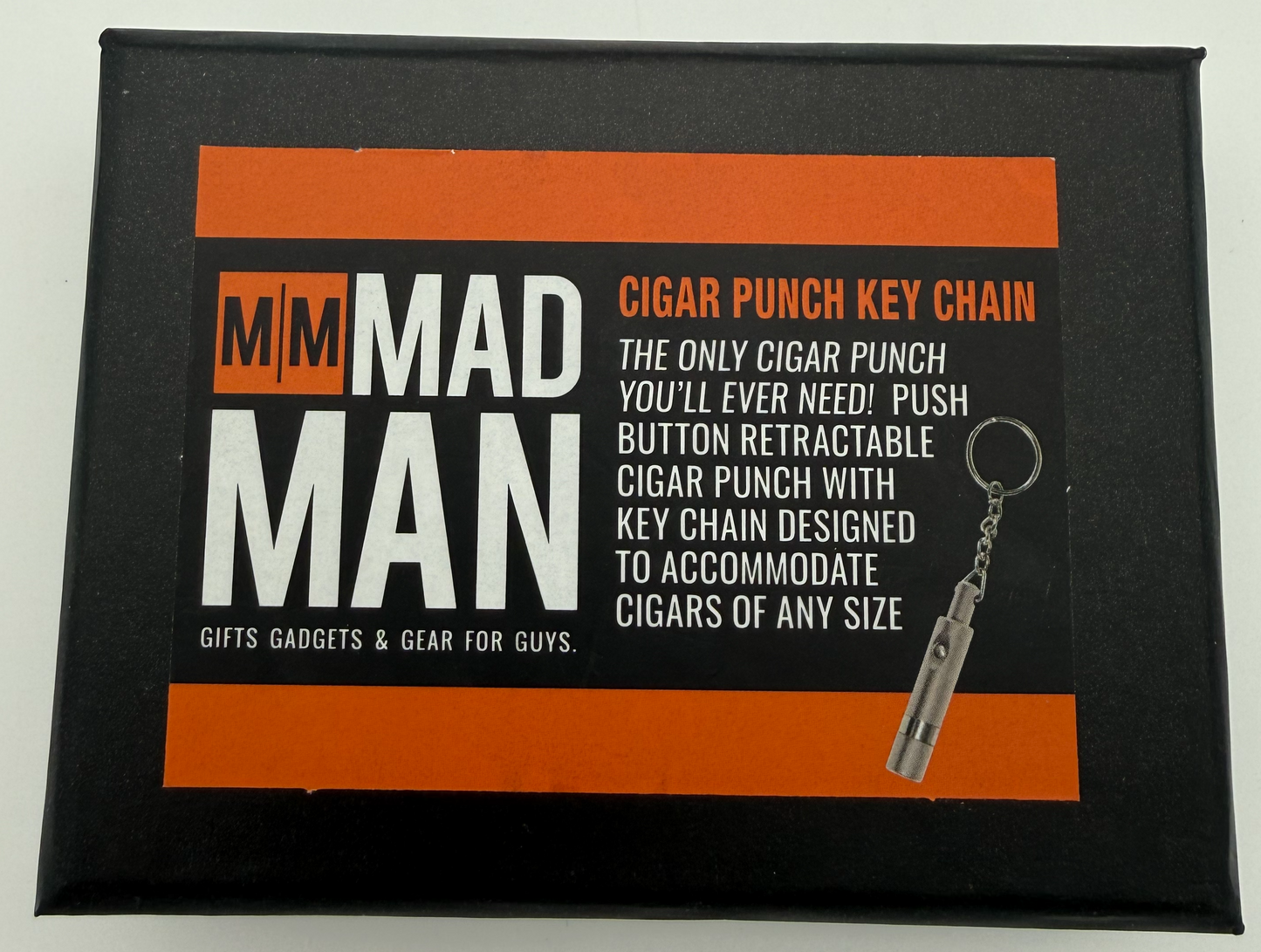 Cigar Punch Key Chain