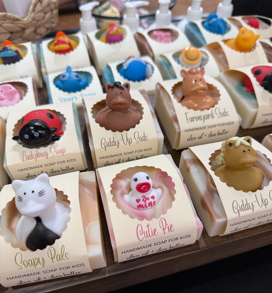 Kids Bath Soap with Duck