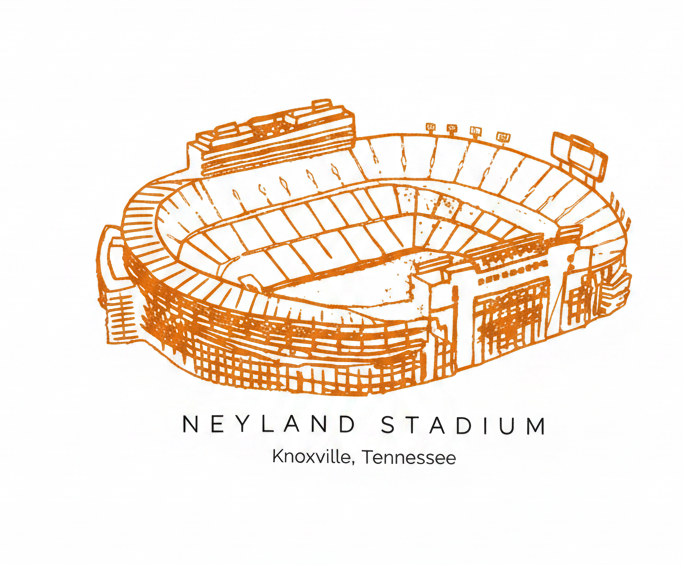 Neyland Stadium T-Shirt