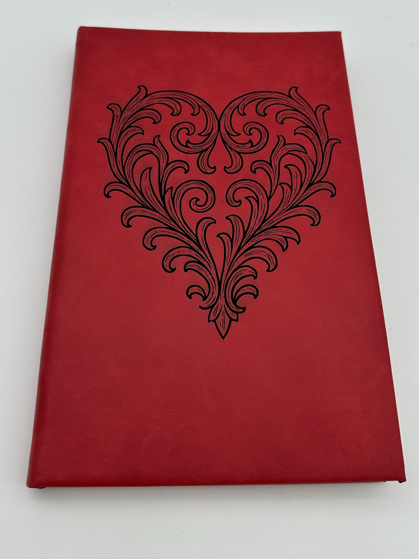 Faux Leather Engraved Journal