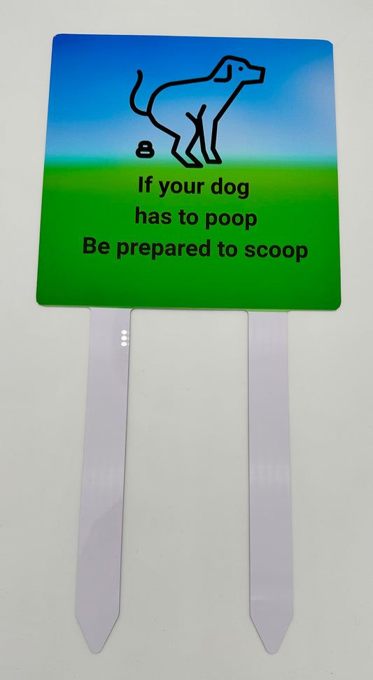Small Customizable Yard Sign