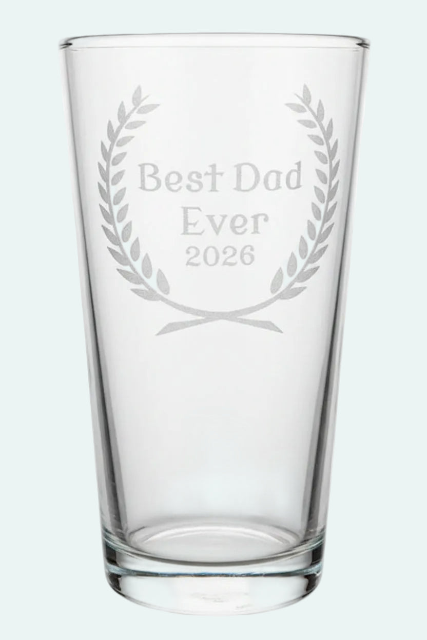 Dad Beer Glass
