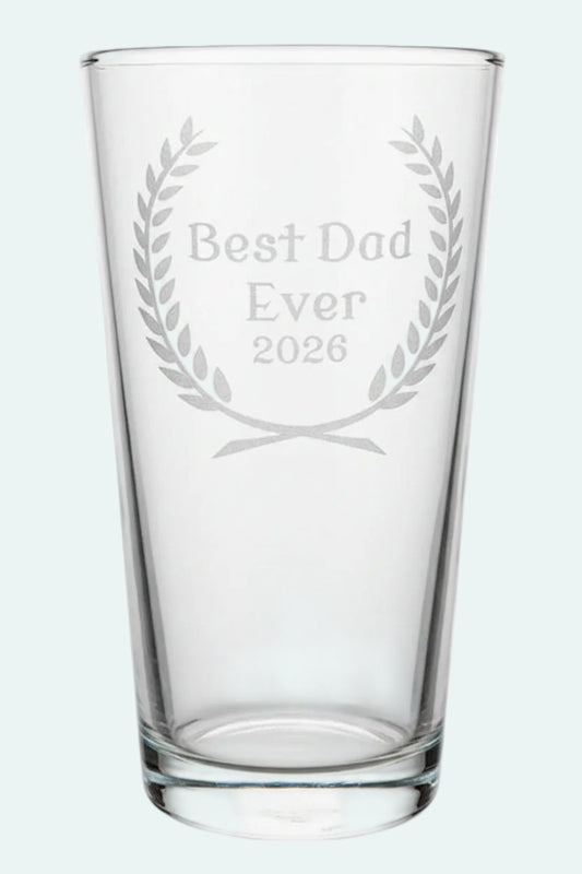 Dad Beer Glass