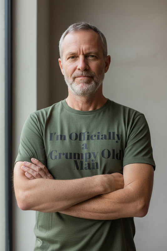 Officially a Grumpy Old man T-shirt